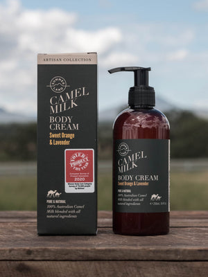 After trying 15 different creams, the Camel Milk Body Cream returned skin to wellness - Summer Land Camels
