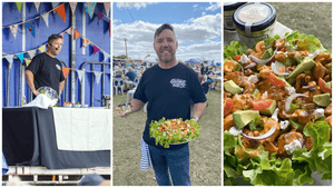 New York Buffalo Chicken Loaded Salad - Summer Land Camels