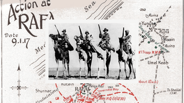 The Battle of Rafa: The Role of the Imperial Camel Corps - Summer Land Camels