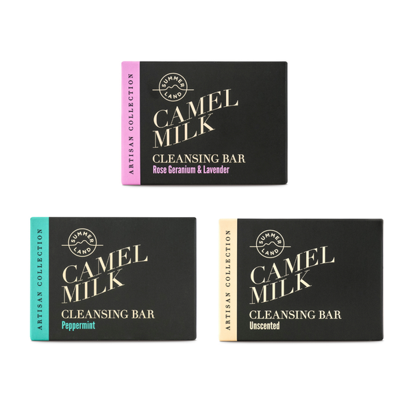 Camel Milk Cleansing Bars - Bundle of 3