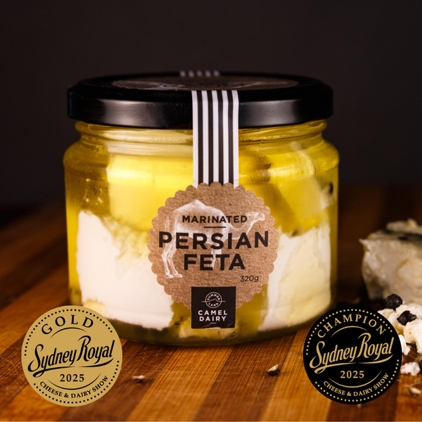 Camel Milk Marinated Cheese - Persian Feta Style