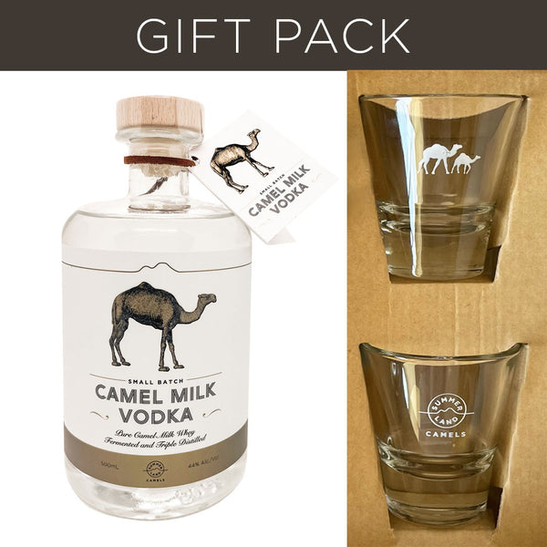 Camel Milk Vodka Gift Set