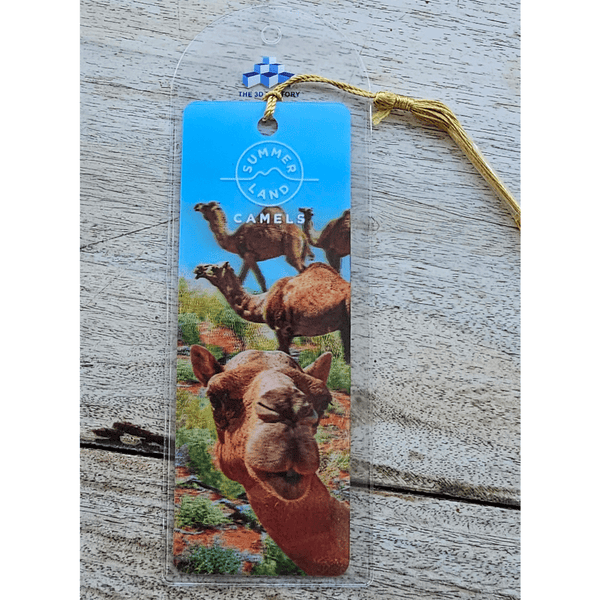 3D Camel Bookmark