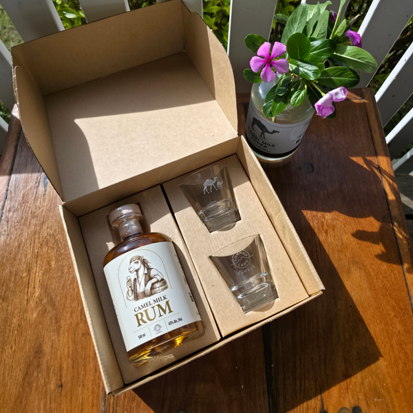 Camel Milk Rum Gift Set