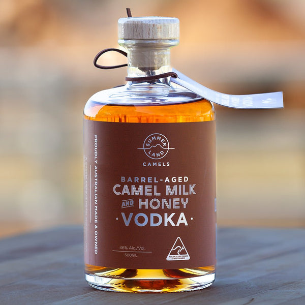 Barrel - Aged Camel Milk & Honey Vodka 500ml - Summer Land Camels