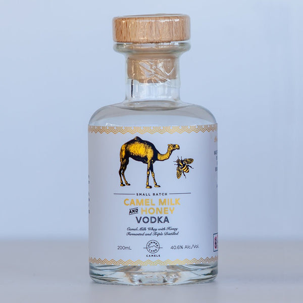 Camel Milk & Honey Vodka 200ml - Summer Land Camels