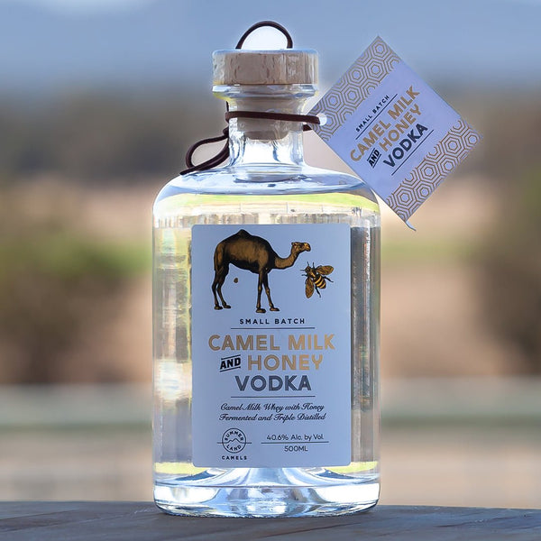 Camel Milk & Honey Vodka 500ml - Summer Land Camels