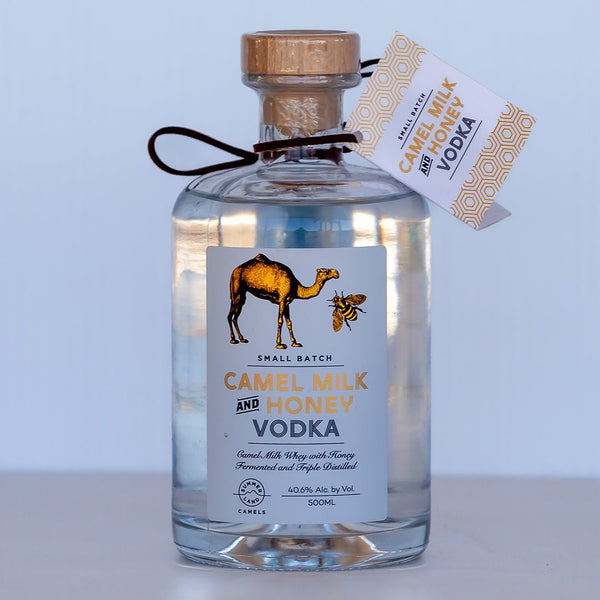 Camel Milk & Honey Vodka 500ml - Summer Land Camels