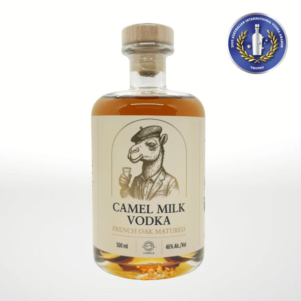 Camel Milk Vodka - French Oak Matured 500ml - Summer Land Camels