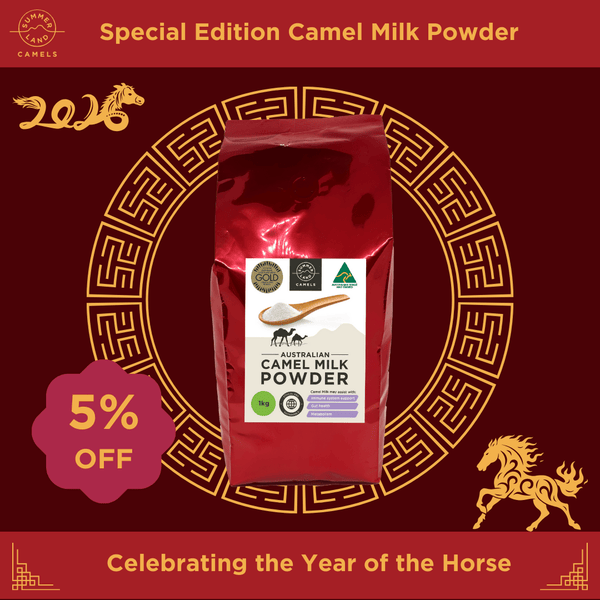 Special Edition Camel Milk Powder 1kg - Summer Land Camels