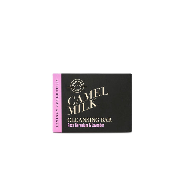 Rose Geranium & Lavender Cleansing Bar - Summer Land Camels