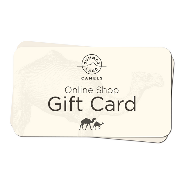Summer Land Camels Gift Card - Summer Land Camels